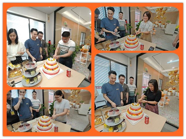 广州叼嘿直播APP生日会
