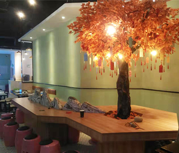 天河区餐厅叼嘿网站视频完工实景图来啦！